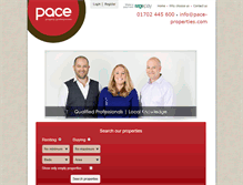 Tablet Screenshot of paceplc.co.uk